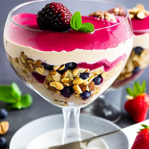Berry and Nut Parfait