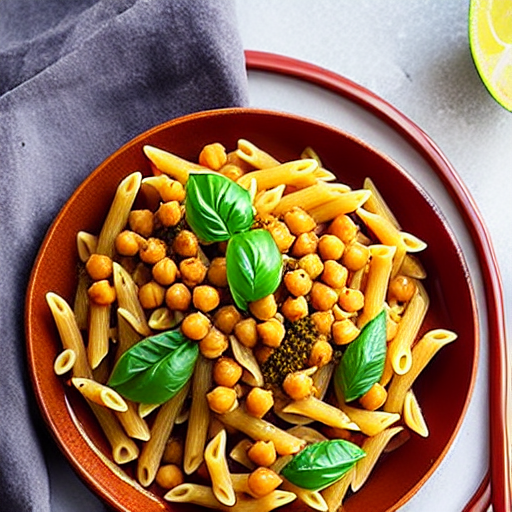 Chickpea Tagine Pasta