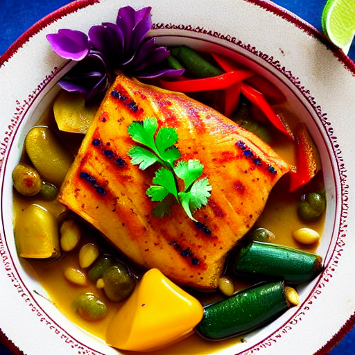 Tajine de Poisson aux Légumes