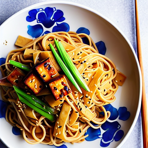 Sesame Tofu Noodles
