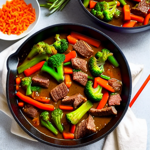 Beef and Vegetable Casserole Stir-Fry