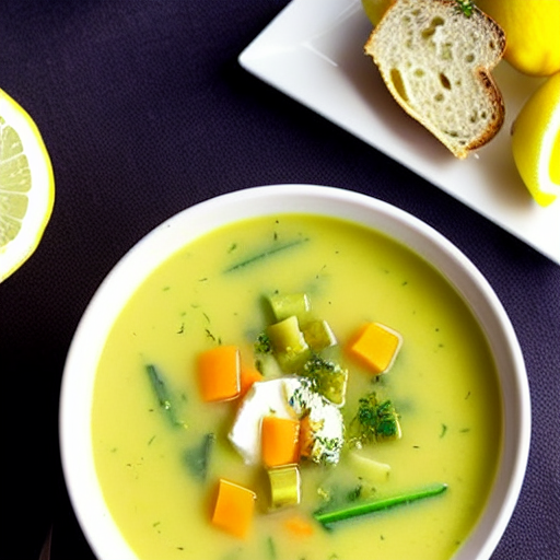 Greek Lemon Soup