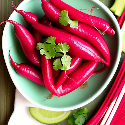 Chili-paste radish