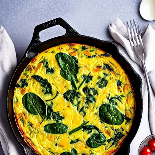 Frittata de Espinacas