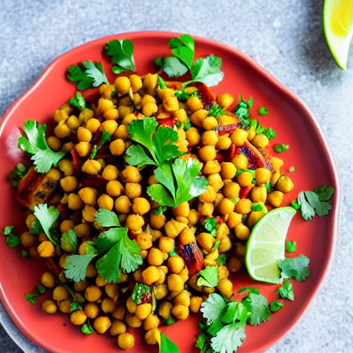 Lentil and Chickpea Salad