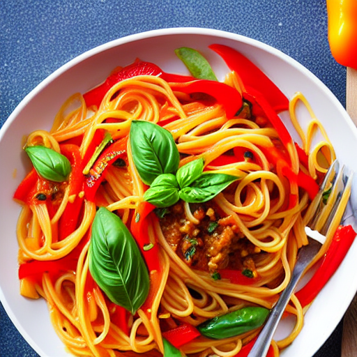 Pasta with Peppers