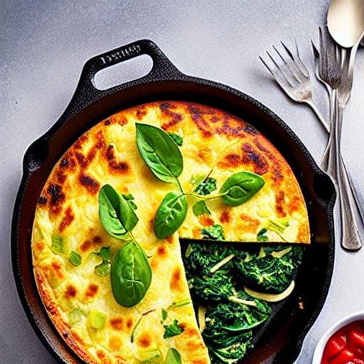 Tortilla de Espinacas