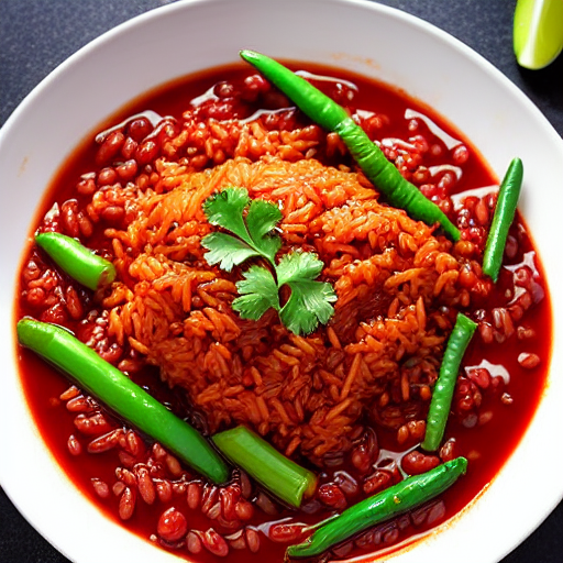 Chili Pepper Paste Rice