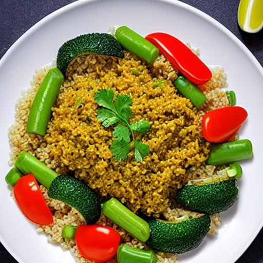 Kısır with Vegetables