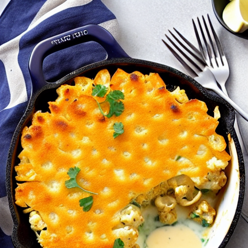 Cheddar Cauliflower Casserole