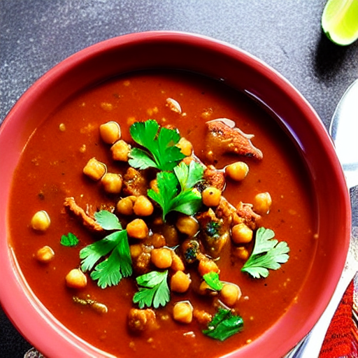 Mrouzia Soup