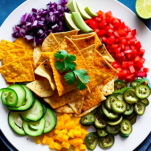 Vegetable Nachos