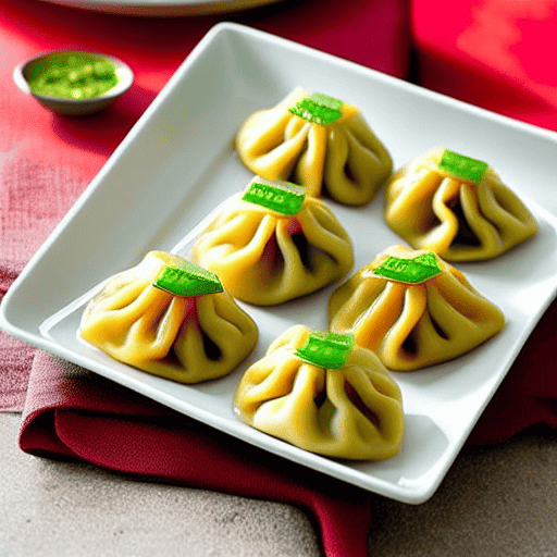 Korean-style Vegetable Dumplings