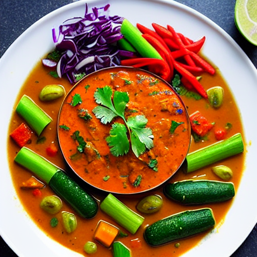Vegetable and Fish Tagine