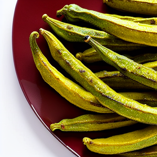 Baked Bhindi