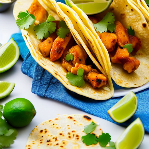 Tacos de Pescado al Ajo-Limón