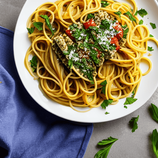 Pasta with Zaatar