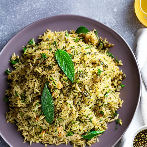 Zaatar Rice Pilaf