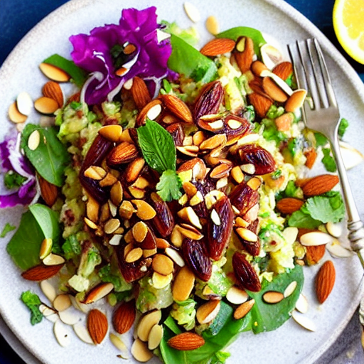 Date and Almond Salad
