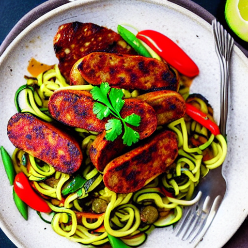 Pâtes à la Merguez