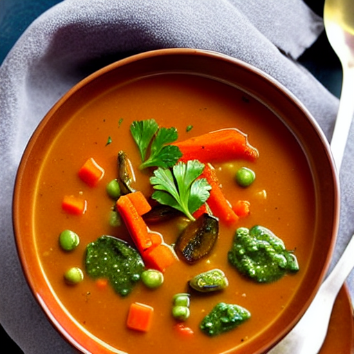 Roasted Vegetable Soup