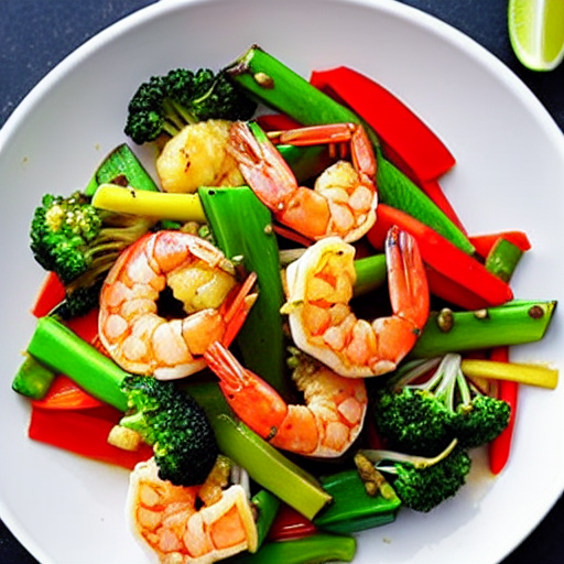 Shrimp and Vegetable Stir-Fry
