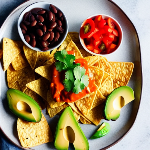 Vegan Nachos Supreme