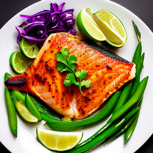 Baked Fish with Lime
