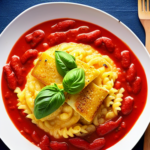 Pasta with Polenta