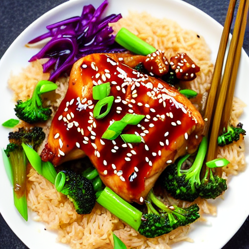 Halal Teriyaki Chicken