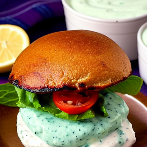 Mint Yogurt Burger