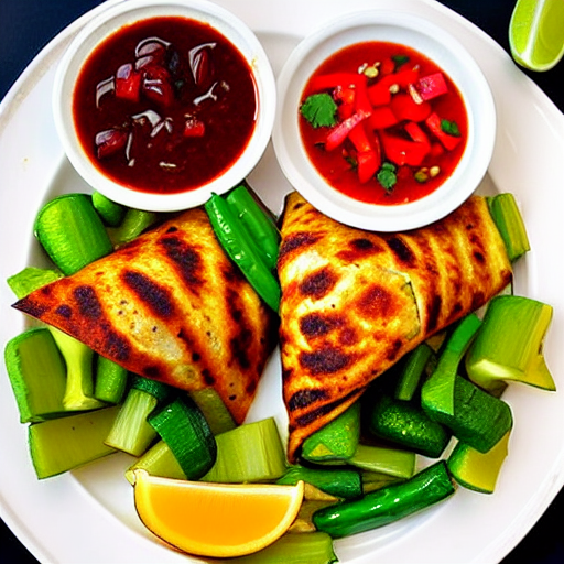 Spiced Fish Wraps