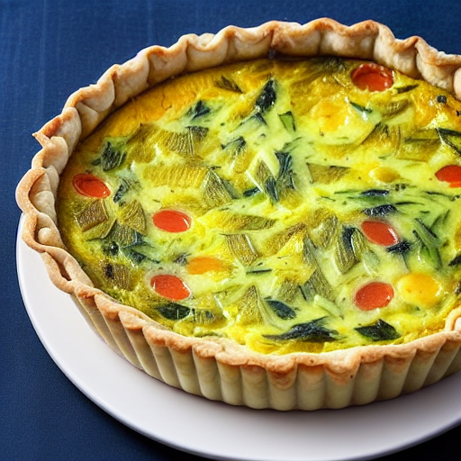 Quiche de Alho-Poró