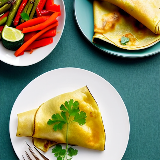 Vegetable Jianbing