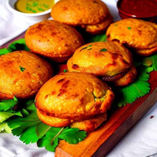 Baked Vada Pav