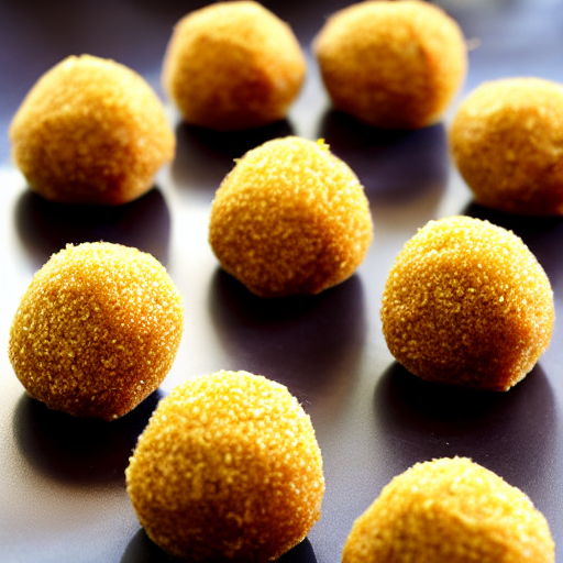 Almond Coconut Ladoo
