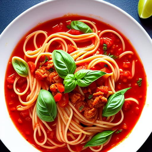 Pasta with Tomato Basil