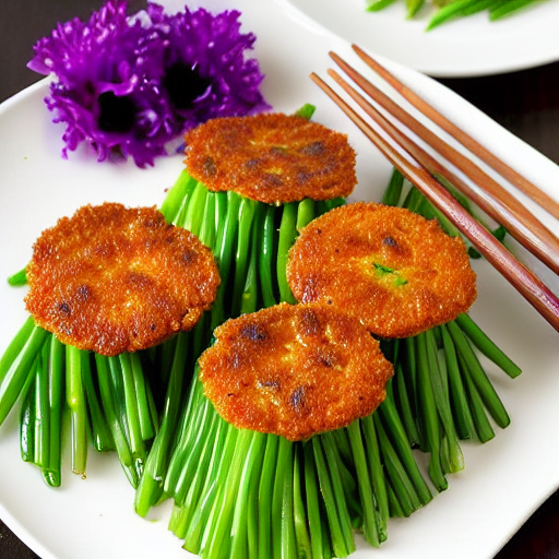 Chive Cakes