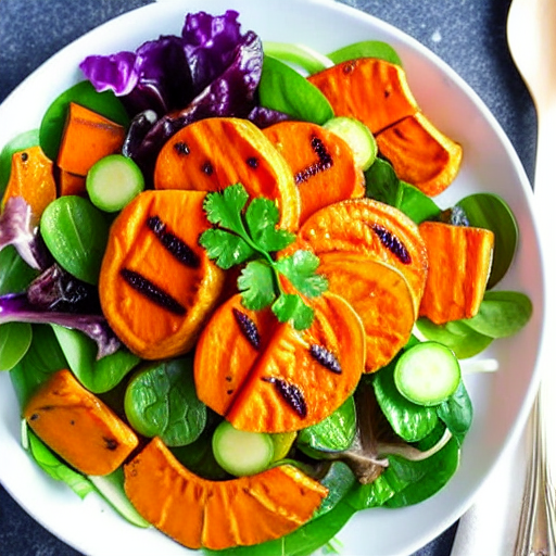 Keto Satsuma Imo Salad