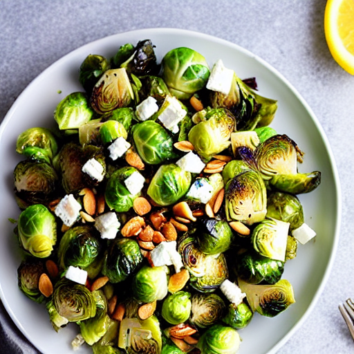 Roasted Brussels Sprouts Salad