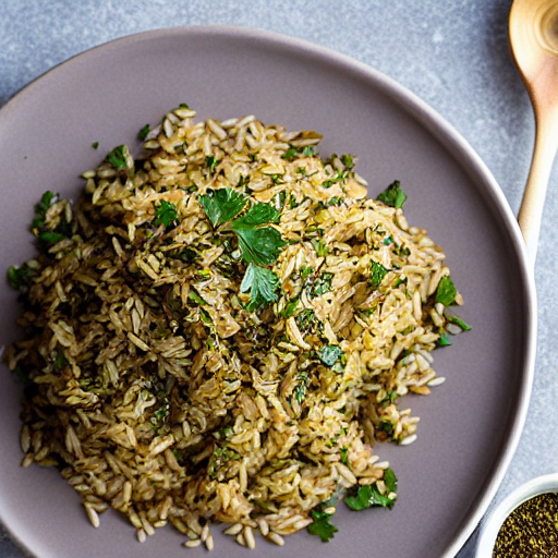 Zatar Rice
