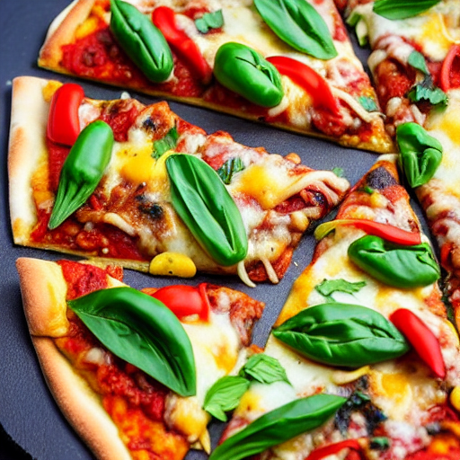 Poblano Pepper Pizza