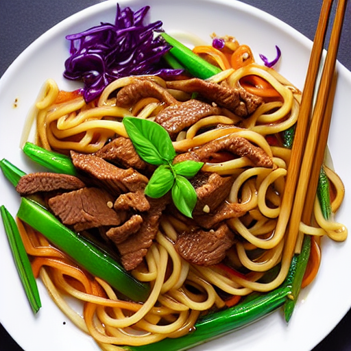 Yaki Udon with Beef