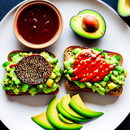 Korean Avocado Toast