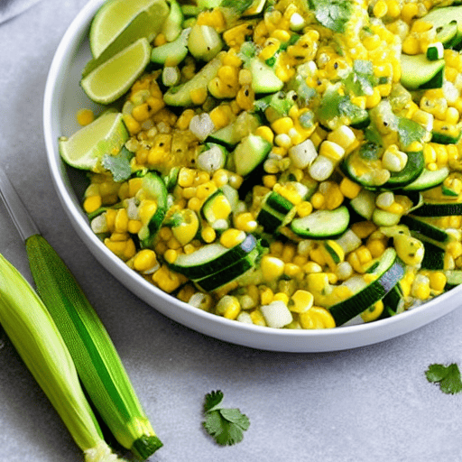 Zucchini and Corn Salad