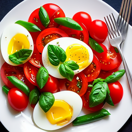 Egg and Tomato Salad