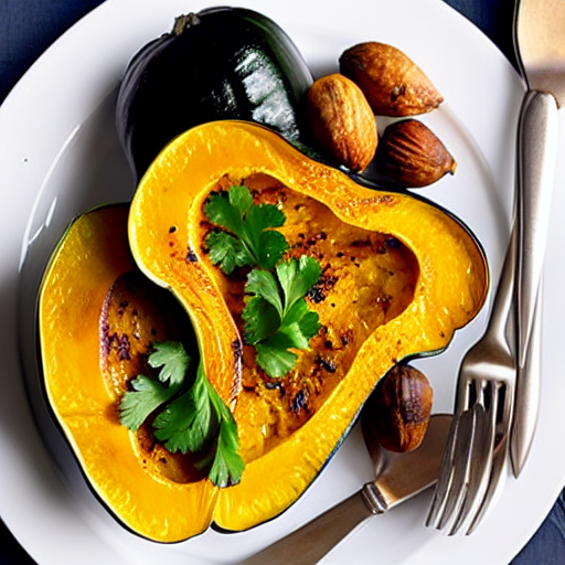 Roasted Acorn Squash