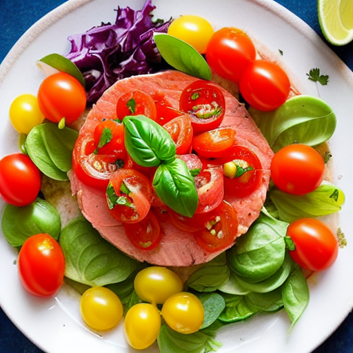 Ensalada de Tomate y Atún