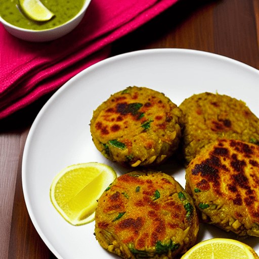 Methi Aloo Tikki Curry Style