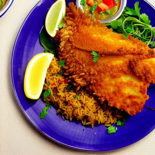 Fried Fish Sayadiyah